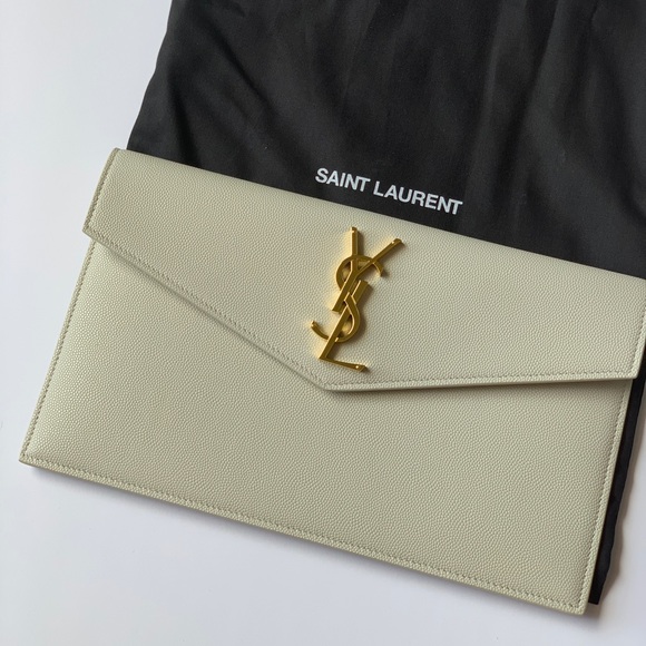 Saint Laurent Uptown Envelope Clutch - Picture 5 of 16